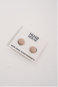 Taupe Matte Magnet Pins