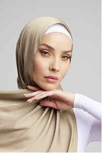 Warm Sand Luxurious Silk Hijab