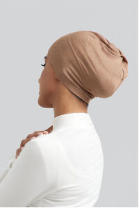 Mocha Bamboo Jersey Closed Cap