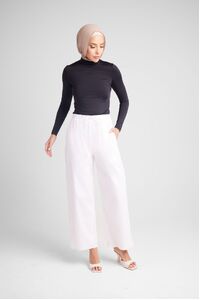 White Linen Pant