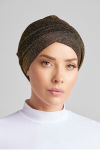 Bronze Shimmer Turban