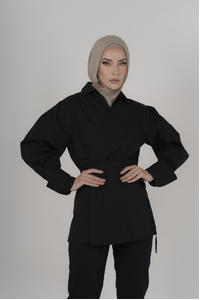 Black Collar Shirt