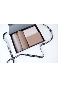 Neutral Plain Hijabs Set
