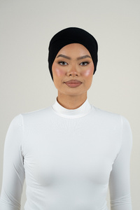 Black Criss Cross Cap