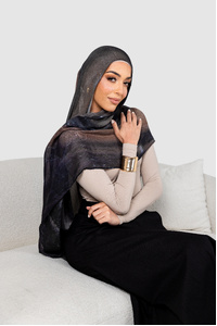 Terracotta Printed Modal Hijab