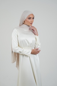 Cream Silk Gown
