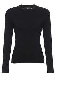Black Cotton Body Top