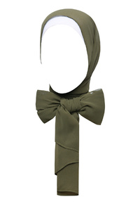 Green Plain Hijab
