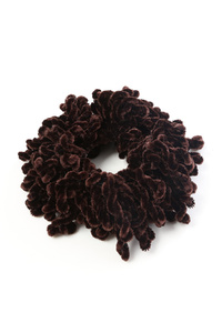 Brown Hijab Scrunchie