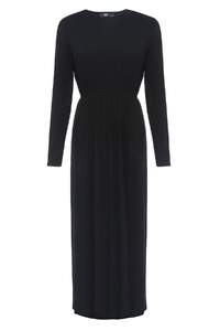 Black Basic Hijabi Dress