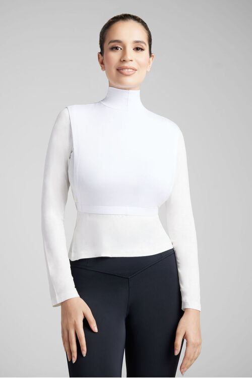 White Deluxe Neck Cover