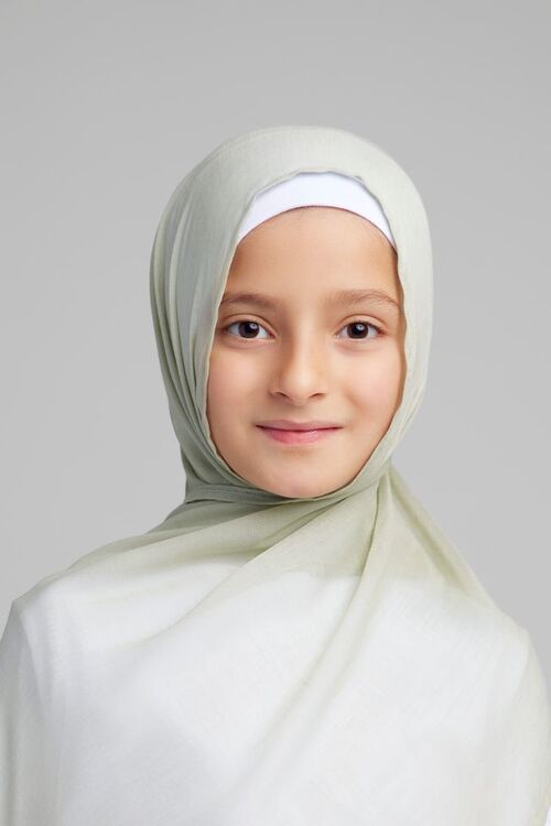 Abbey Stone Kids Modal Hijab [size: Shawl - 50cm x 165cm ]