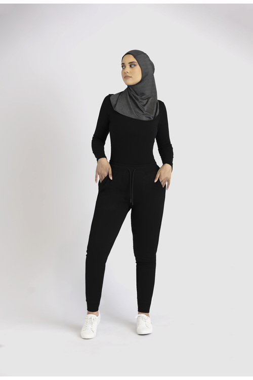 Black Fitness Joggers [size: 8]