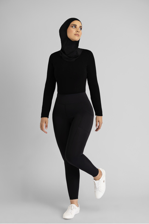 Black Fitness Tights [size: 6]