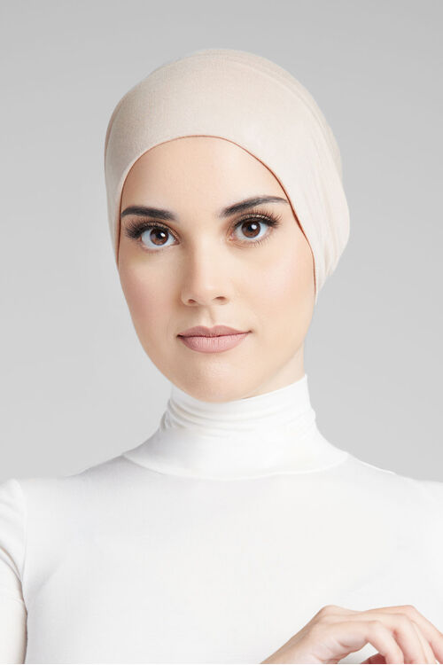 Nude Bamboo Jersey Closed Cap