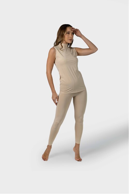 Nude Luxe Sleeveless Basic [size: s]