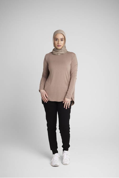 Mocha Lightweight Top [size: 6]