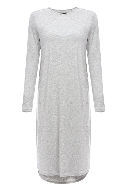 Grey Long Cotton Top [Size: 6]
