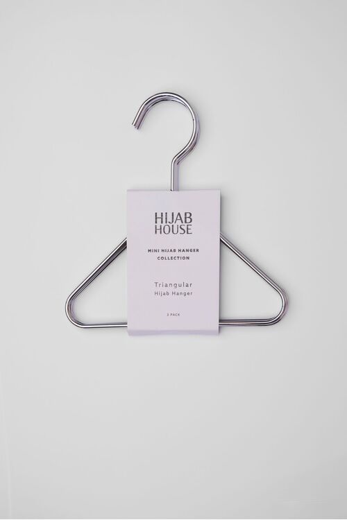 Silver Triangular Hijab Hanger