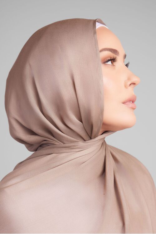 Moss Bamboo Twill Hijab