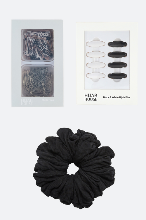 Monochrome Hijab Accessories