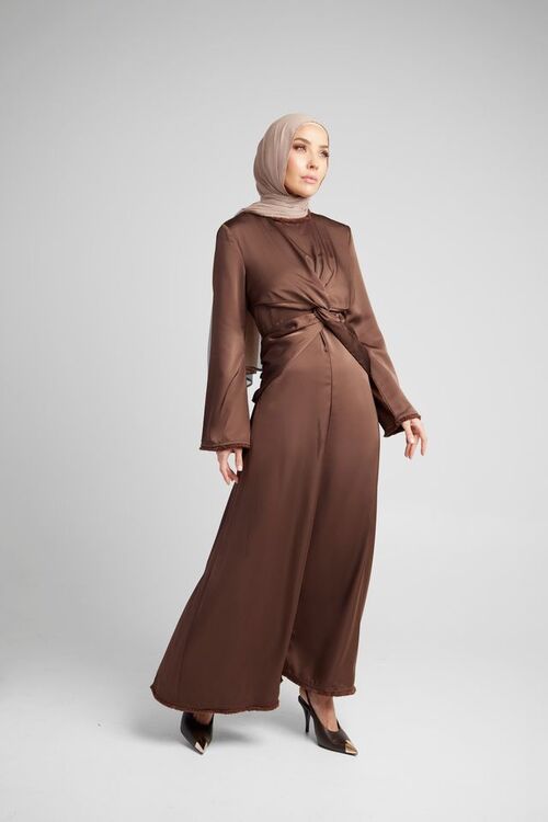 Twisted Brown Dress [size: 6]