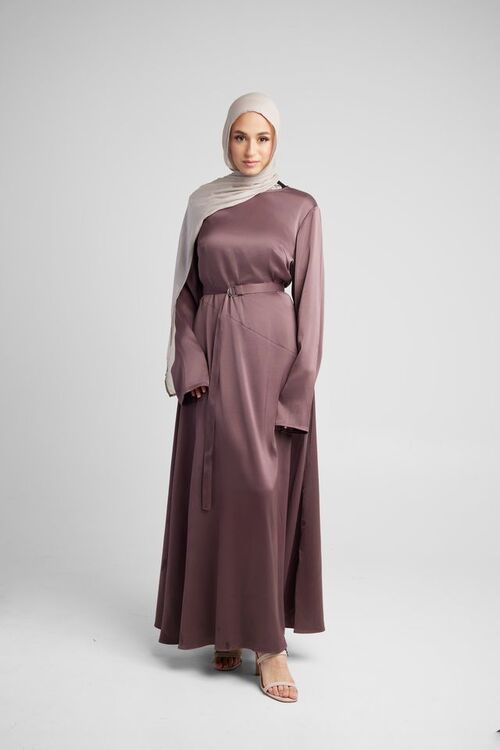 Cacao Satin Dress [size: 6]