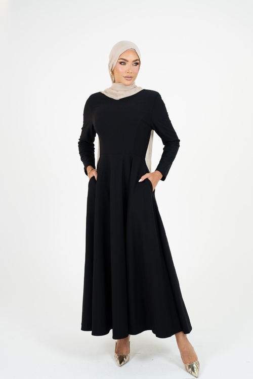Black Flounce Dress [size: 6]