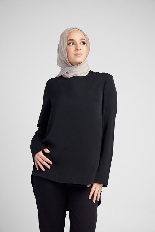 Black Dress Top [Size: 6]