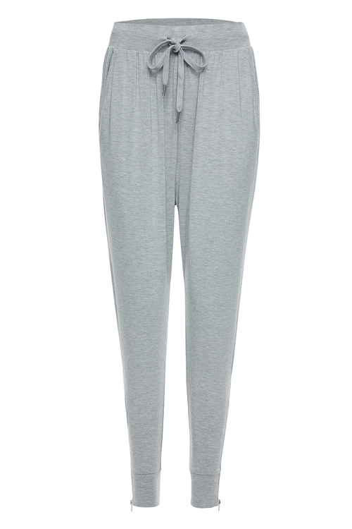 Grey Zipper Joggers [Size: 6]